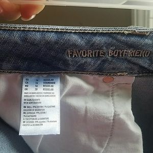 American eagle favorite boyfriend flare jeans